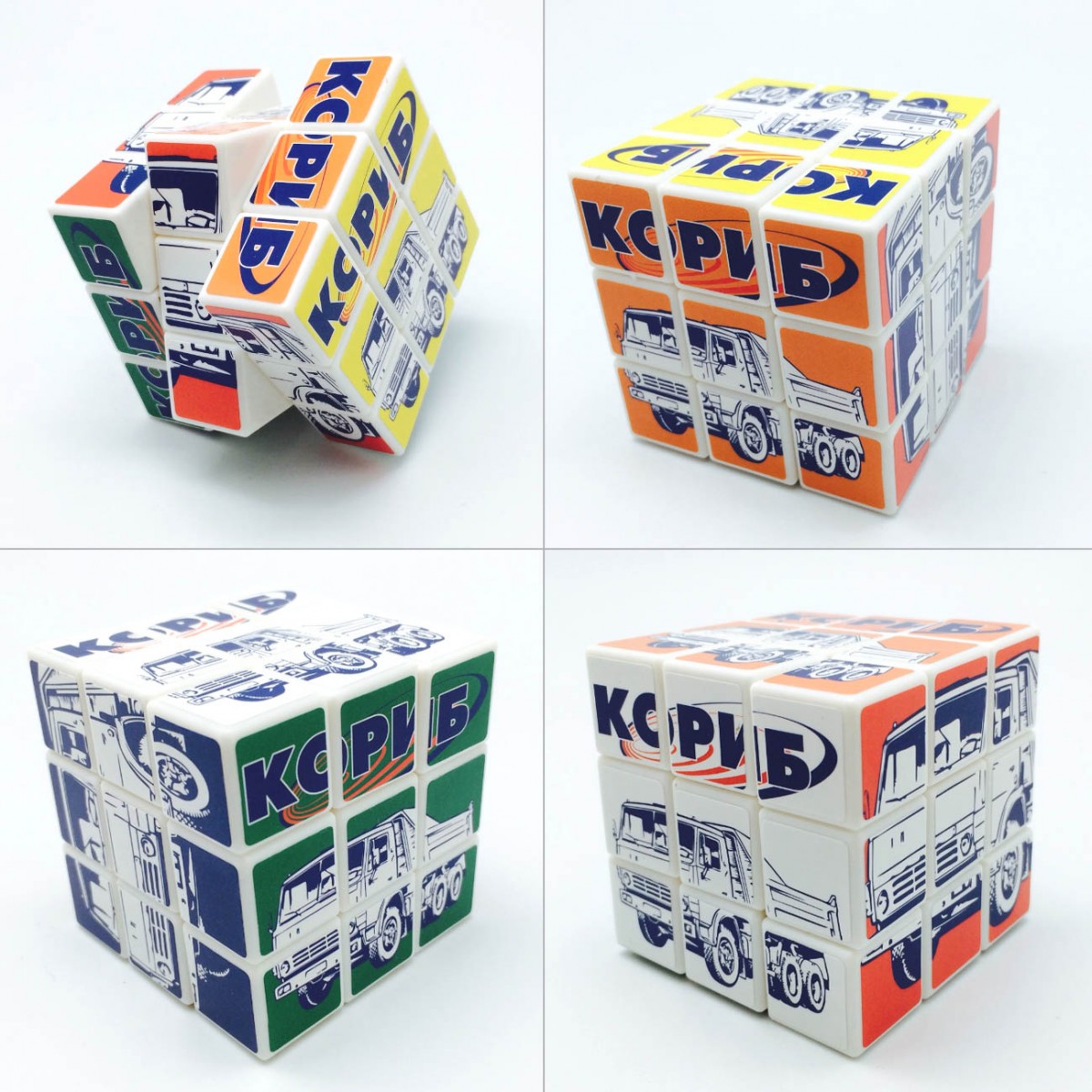 Кубик-рубик с логотипом
