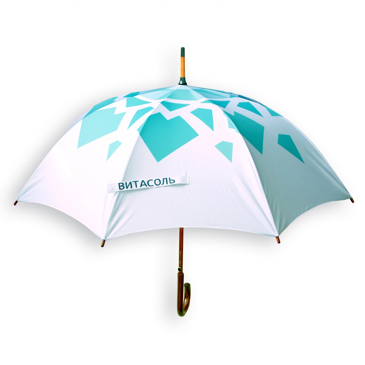 Зонт-трость, с полноцветным куполом